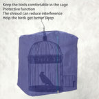 GLOGLOW Parakeet Cage Cover, Bird Cage Cover Breathable - Image 3