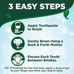 Vet's Best Dog Toothpaste & Dog Toothbrush, Dental Kit, Plaque Remover - Image 6