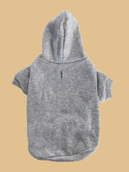 QWINEE Basic Dog Hoodie Sweatshirt Puppy Sweater Warm Cat Costumes Pet Clothes - Image 4
