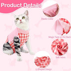Cat Recovery Suit for Abdominal Wounds or Skin Diseases, Cat Onesie for Cats - Image 3