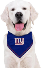NFL New York Giants TIE Bandana, Small/Medium. Dog Bandana Scarf Bib - Image 5