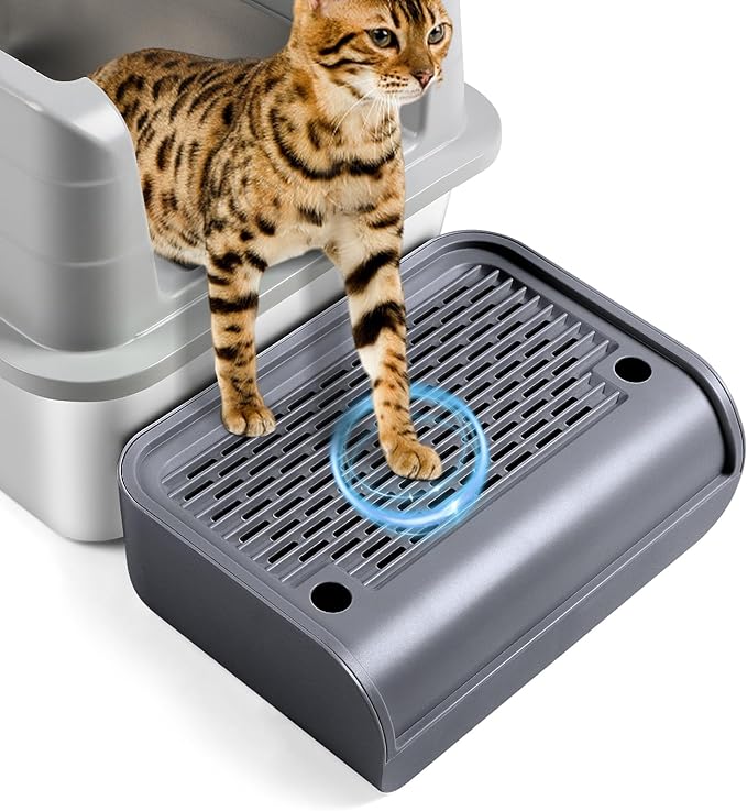 Bartuke Cat Litter Box Step, Cat Litter Ramp Mat by Bartuke