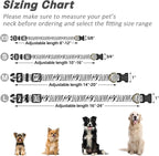 Reflective Dog Collar for Large Dogs, Cute Boho Adjustable Heavy-Duty Nylon - Image 7