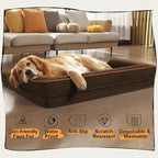 Small Dog Bed Waterproof Orthopedic Dog Beds - Image 6