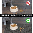 Dog Food Mats for Floors Absorbent, Pet Cat Food Mat - Image 5