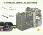Pecute Pet Carrier Backpack, Cat Backpack Carrier, Expandable - Image 4