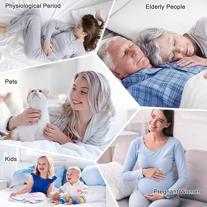 California King Mattress Protector Waterproof, Fitted Sheet Style Breathable - Image 5