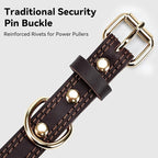 Joytale Genuine Leather Dog Collar - Image 5