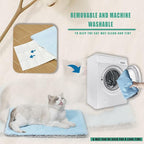 Two Uses'Cat Mat, Self Warming&Cooling Cat Mat.12 * 20in- Cooling Cat Pad - Image 8