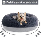 WNPETHOME Calming Dog Beds for Large Dogs, Anti-Anxiety Donut Large pet Bed - Image 4