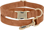 Genuine Leather Dog Collar by HOME
