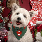 FUAMEY Dog Tuxedo Christmas for Small Dogs, Dog Formal Suit Dogs Attire Pet Bow - Image 3
