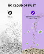 PETKIT Mixed Cat Litter Fast Clumping, Ultra Absorbent, 100% Natural - Image 5