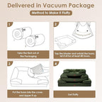 EHEYCIGA Orthopedic XL Dog Beds, Waterproof Memory Foam Dog Bed - Image 5