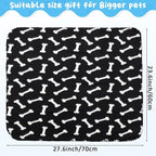 Eccliy 20 Pcs Puppy Blanket Pet Soft Fleece Dog Blankets Warm Felt Throw Sleep - Image 2