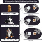 Large Pet Feeding Mat – 28''x17'' Absorbent Dog Mat - Image 3