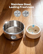 Wireless Cat Water Fountain Cordless: Stainless Steel Cat Fountains - Image 6