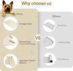 Coomazy Cat & Dog Feeding Mat, Thicker Non-Slip Silicone Mat - Image 4