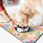 Pet Feeding Mat for Floors Waterproof Dog Mat for Food and Water Absorbent - Image 7
