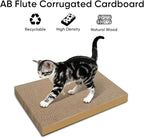 AGYM Cat Scratchers 4 Packs Refill Cat Scratching Pad Cardboard - Image 3