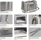 Henkelion Cat Carriers Dog Carrier Pet Carrier - Image 3