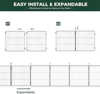 FXW MiniPaws Unleashed Dog Playpen, Expandable & Portable Design - Image 5