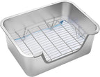 Stainless Steel Sifting Litter Box - Image 3