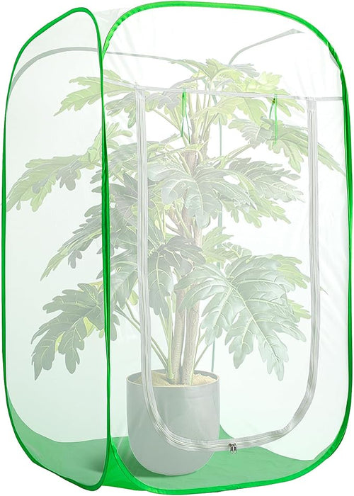 48" x 28" x 28" Pop Up Garden Mesh Plant Cover, Plant Protectors Mesh Plant by PurpleStar