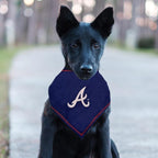 Pets First MLB Atlanta Braves TIE Bandana, Large/X-Large. Dog Bandana Scarf Bib - Image 3