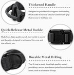Tactical Dog Collar, Adjustable Military Training Nylon Dog Collar - Image 2