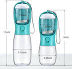 Dog Water Bottle with Food Container, Travel Puppy Water Bowl, Portable Pet - Image 3