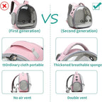 Portable Travel pet Backpack Carrier Hamster Bag Guinea Pig Bird Small Dog cat - Image 4