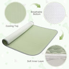Summer Dog Cooling Mat Washable Ice Silk Self Cool Pad - Image 5