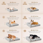 EHEYCIGA XL Dog Bed Memory Foam - Image 2