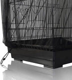 Bird Cage Seed Catcher, Large Airy Gauze Seeds Bird Cage Cover Guard Adjustable - Image 5