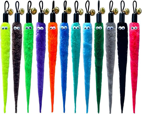 AcceLeah Cat Worm Toy Teaser Wand Replacement, Cat Worms & Dragonfly Refill by AcceLeah