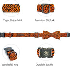 Elegant little tail Dog Collar, Tiger Print Pet Collar Fashion Boy Dog Collars - Image 2