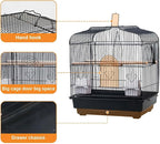 Travel Bird Cage 20.5x18.1x14.2 Inch, Portable Bird Carrier - Image 5