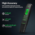 VIVOSUN Digital pH Meter, 0.01pH High Accuracy Pen Type pH Tester - Image 2