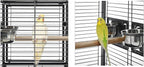 Portable and Durable Heavy Duty Travel Vet Bird Parrot Carrier Play Stand Perch - Image 8