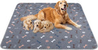 Washable Pee Pads for Dogs, 2 Pack 48"x60" Reusable Puppy Training Pads by Baodan