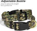 MOODEL Reflective Dog Collar for Medium Dogs, Cute Camouflage Adjustable - Image 6