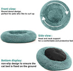 Cat Beds for Indoor Cats, 20 Inch Dog Bed for Small Melium Large Dogs, - Image 4