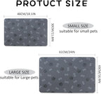 Pet Cat Dog Food Non Slip Mat for Water Bowl, Quick Dry Absorbent Feeding Mat - Image 6