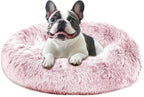 JOLLYVOGUE Calming Dog Bed Large Size Dog, Anti-Anxiety Donut Large Pet Bed by JOLLYVOGUE