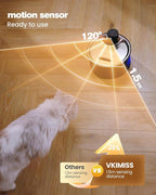 Wireless Cat Water Fountain Cordless: 108oz/3.2L Battery Operated Pet Fountain - Image 3