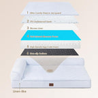 EHEYCIGA XXL Dog Bed Memory Foam, Orthopedic Giant Dog Bed Jumbo - Image 5
