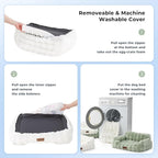 Small Dog Sofa - Orthopedic Cat Sofa Bed - Image 7