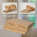 Cat Scratcher Cardboard Pad Scratch Box, Reversible Durable - Image 6