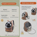 Cat Backpack Carrier, Breathable Cat Carrier Large Space Bubble Pet Backpack - Image 2